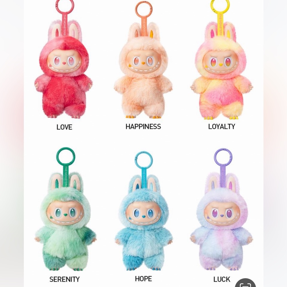 New -Authentic- Labubu THE MONSTERS Big into Energy -Vinyl Plush Pendant-one box